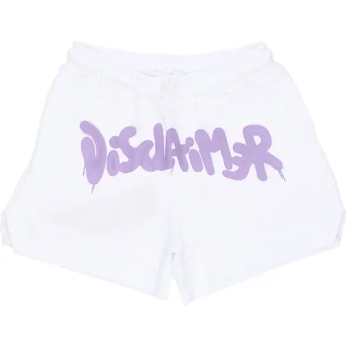 Logo Short Lilac Streetwear , Damen, Größe: S - Disclaimer - Modalova
