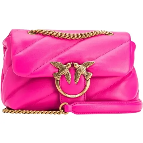 Stilvolle Rosa Taschen für Frauen , Damen, Größe: ONE Size - pinko - Modalova