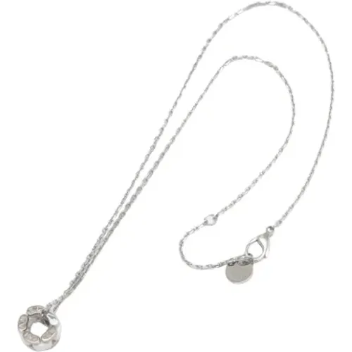 Pre-owned Jewellery, female, , Size: ONE SIZE Pre-owned Silver chanel-jewelry - Chanel Vintage - Modalova