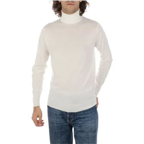 Snow Turtleneck , male, Sizes: S - John Smedley - Modalova