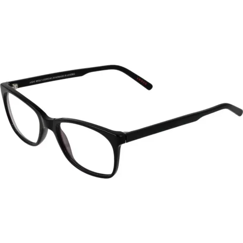 Glasses, unisex, , Size: ONE SIZE Rectangular Optical Frames with Branded Case - Andy Wolf - Modalova