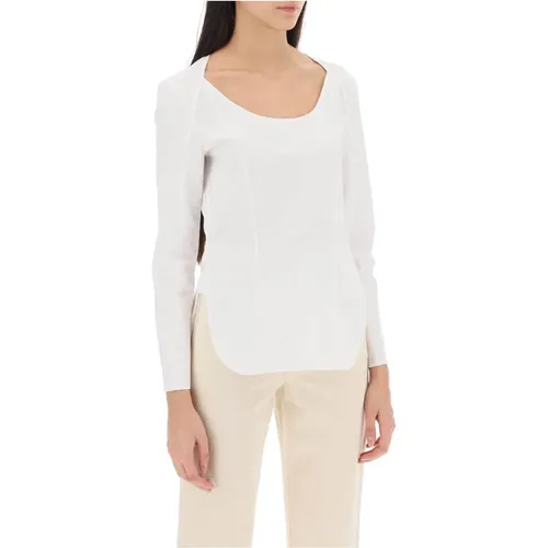 Long Sleeve Tops , Damen, Größe: M - By Malene Birger - Modalova