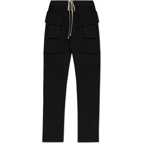 Sweatpants mit tiefem Schritt , Herren, Größe: L - Rick Owens - Modalova