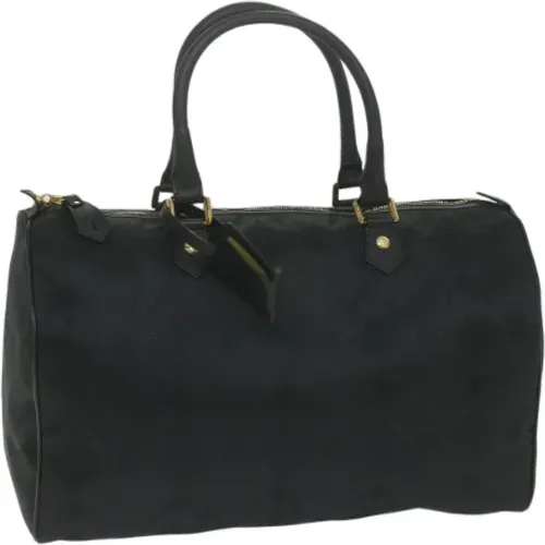 Pre-owned Weekend Bags, female, , Size: ONE SIZE Pre-owned Canvas travel-bags - Versace Pre-owned - Modalova