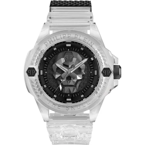 Watches, male, , Size: ONE SIZE The $kull Synthetic Men's Watch - Philipp Plein - Modalova