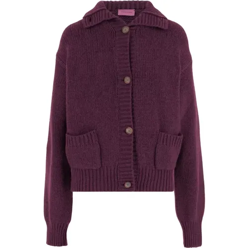 Cashmere Knitwear, female, , Size: S Cashmere Cardigan with Front Closure - Magda Butrym - Modalova