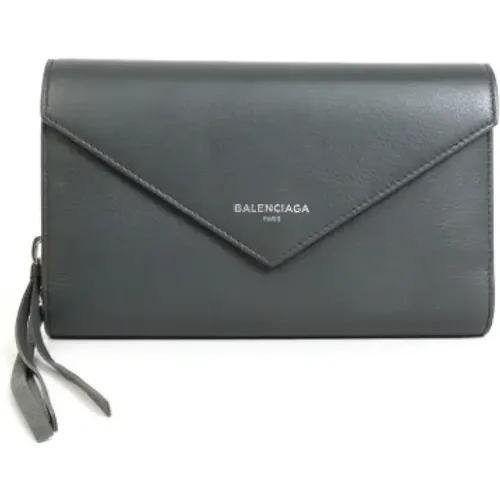 Pre-owned Wallets, female, , Size: ONE SIZE Pre-owned Leather wallets - Balenciaga Vintage - Modalova