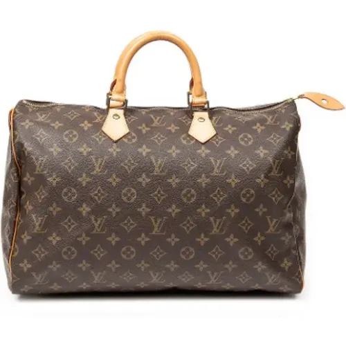 Pre-owned Coated canvas handbags , female, Sizes: ONE SIZE - Louis Vuitton Vintage - Modalova