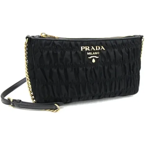 Pre-owned Leather prada-bags , female, Sizes: ONE SIZE - Prada Vintage - Modalova