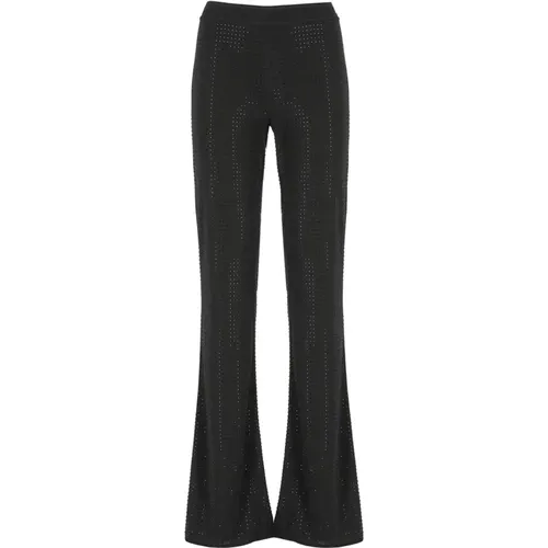 Wide Hosen , Damen, Größe: M - Versace Jeans Couture - Modalova