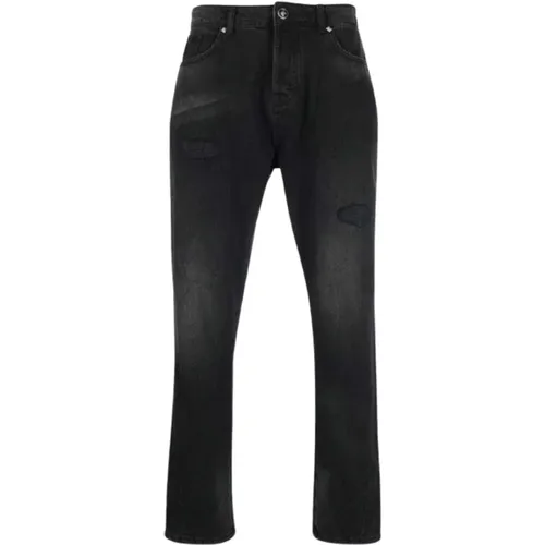 Slim X Motiv Jeans , Herren, Größe: W34 - John Richmond - Modalova