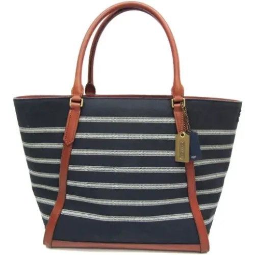 Pre-owned Tote Bags, female, , Size: ONE SIZE Pre-owned Canvas totes - Coach Pre-owned - Modalova