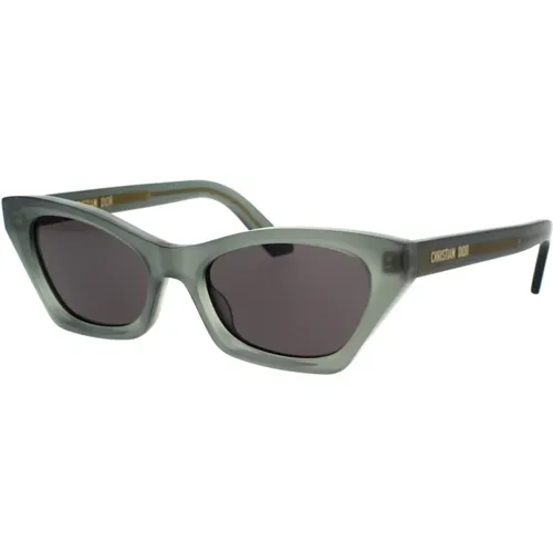 Midnight Sunglasses - Acetate Frame, Grey Lenses , female, Sizes: 53 MM - Dior - Modalova