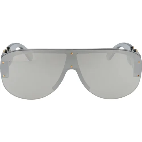 Sunglasses, male, , Size: 48 MM Stylish Sunglasses with Model 0Ve4391 - Versace - Modalova
