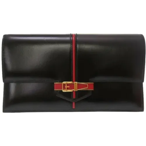 Pre-owned Clutches, female, , Size: ONE SIZE Pre-owned Leather clutches - Hermès Vintage - Modalova