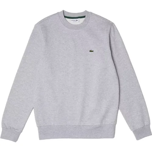 Brushed Cotton Sweatshirt , male, Sizes: XL - Lacoste - Modalova