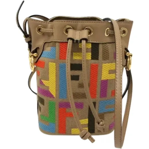 Pre-owned Bucket Bags, female, , Size: ONE SIZE Pre-owned Fabric fendi-bags - Fendi Vintage - Modalova