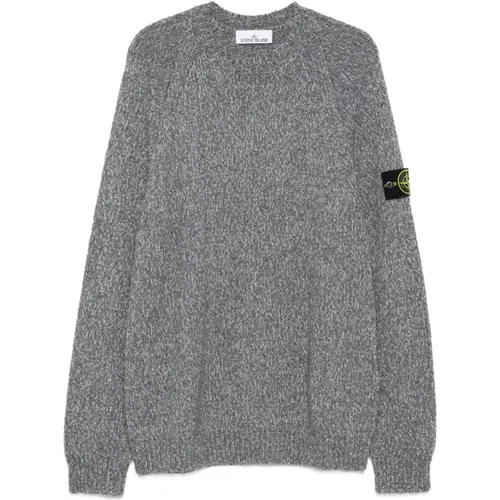 Round-neck Knitwear, male, , Size: S Sweater for Men Aw25 - Stone Island - Modalova