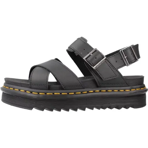 Flat Sandals, female, , Size: 10 US Hydro Flat Sandals for Women - Dr. Martens - Modalova