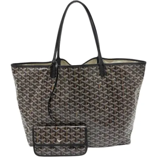 Pre-owned Tote Bags, female, , Size: ONE SIZE Pre-owned Canvas handbags - Goyard Vintage - Modalova