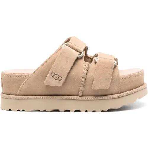 Goldenstar Hi Slide Flache Schuhe , Damen, Größe: 42 EU - Ugg - Modalova