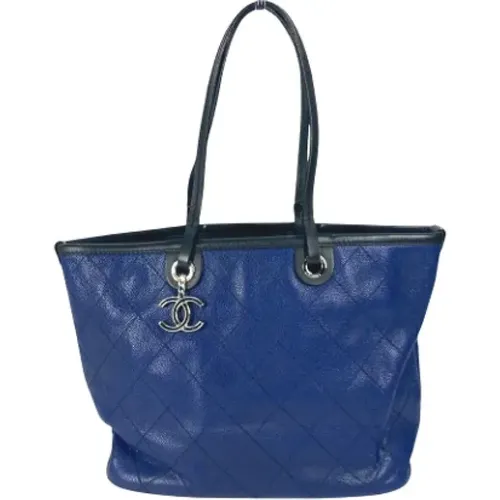 Pre-owned Tote Bags, female, , Size: ONE SIZE Pre-owned Leather chanel-bags - Chanel Vintage - Modalova