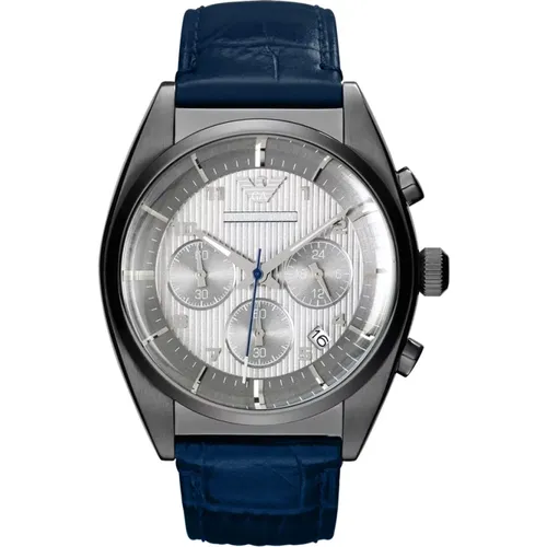 Chrono Franco Large Watch Ar1650 , unisex, Sizes: ONE SIZE - Emporio Armani - Modalova