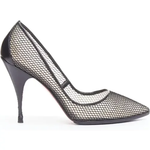 Pre-owned Mesh heels , female, Sizes: 4 1/2 UK - Christian Louboutin Pre-owned - Modalova