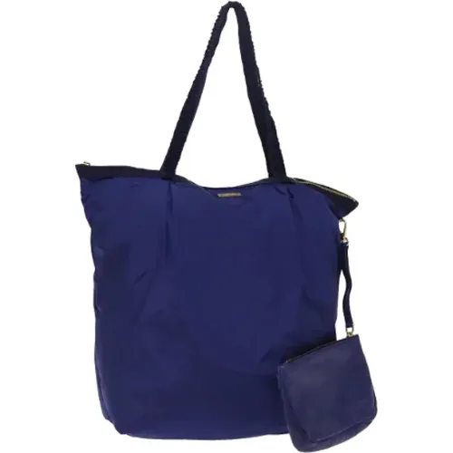 Pre-owned Tote Bags, female, , Size: ONE SIZE Pre-owned Fabric totes - Miu Miu Pre-owned - Modalova