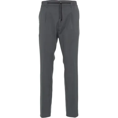 Grey Trousers for Men , male, Sizes: M, L, XL - Cruna - Modalova
