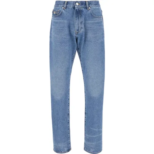 Klassische Denim Jeans für den Alltag , Herren, Größe: W32 - Versace - Modalova