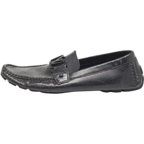 Pre-owned Flats, male, , Size: 11 US Pre-owned Leather flats - Louis Vuitton Vintage - Modalova