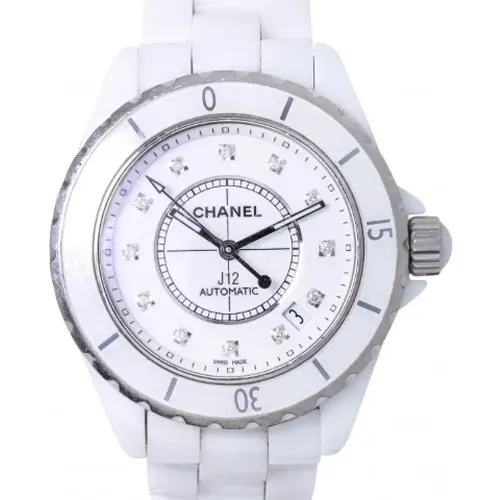 Ceramic Automatic Metal Watch , unisex, Sizes: ONE SIZE - Chanel Vintage - Modalova