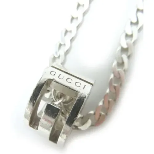 Pre-owned Jewellery, female, , Size: ONE SIZE Pre-owned Metal necklaces - Gucci Vintage - Modalova