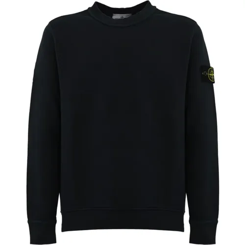 Cotton Sweater Long Sleeve , male, Sizes: S - Stone Island - Modalova