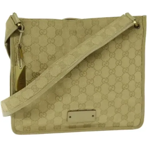 Pre-owned Cross Body Bags, female, , Size: ONE SIZE Pre-owned Canvas gucci-bags - Gucci Vintage - Modalova