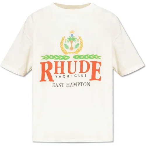Baumwoll T-Shirt Rhude - Rhude - Modalova