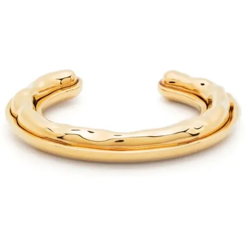 Goldenes Armband - Modell S - Jil Sander - Modalova