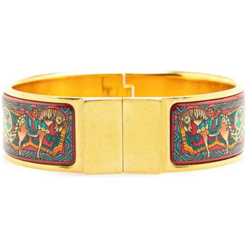 Pre-owned Jewellery, female, , Size: ONE SIZE Pre-owned Gold bracelets - Hermès Vintage - Modalova