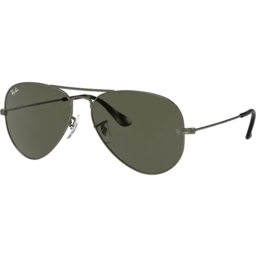 Klassische Aviator Sonnenbrille in Transparentem Grün - Ray-Ban - Modalova