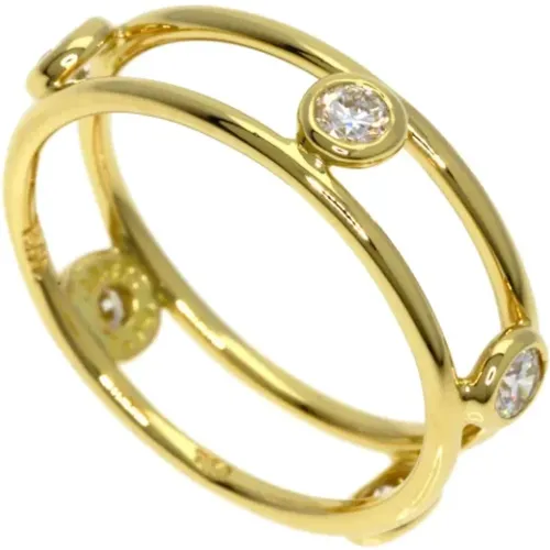 Pre-owned Gold rings , female, Sizes: ONE SIZE - Tiffany & Co. Pre-owned - Modalova