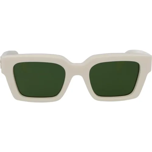 Off , Stylish Sunglasses by Virgil L , unisex, Sizes: 50 MM, 53 MM - Off White - Modalova