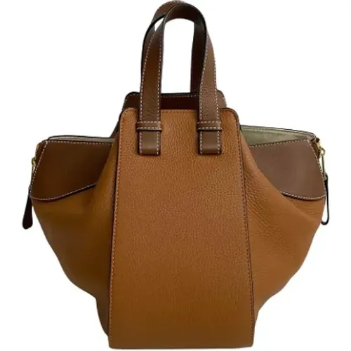 Pre-owned Tote Bags, female, , Size: ONE SIZE Pre-owned Leather handbags - Loewe Pre-owned - Modalova