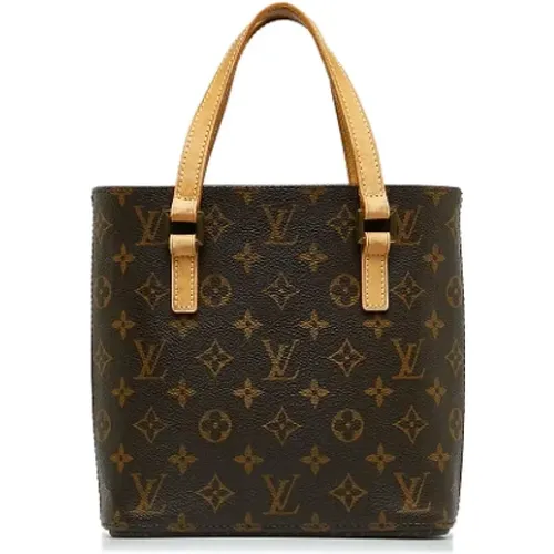 Pre-owned Tote Bags, female, , Size: ONE SIZE Pre-owned Canvas handbags - Louis Vuitton Vintage - Modalova