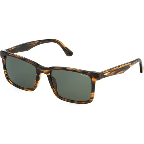 Lite Origins Sunglasses Green Lenses , male, Sizes: 54 MM - Police - Modalova