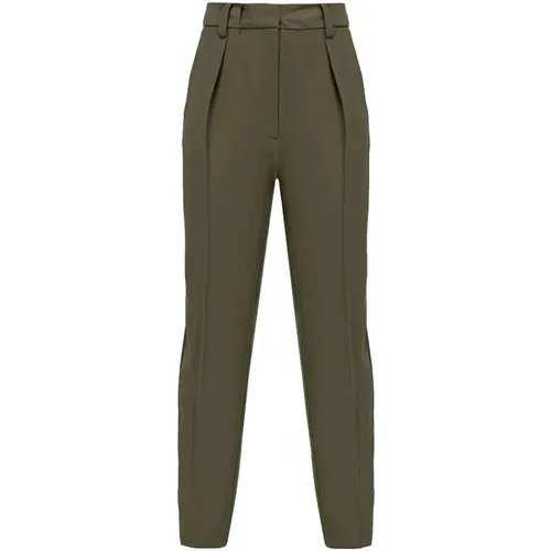 Flowing Crepe Jeans Hose , Damen, Größe: XS - pinko - Modalova