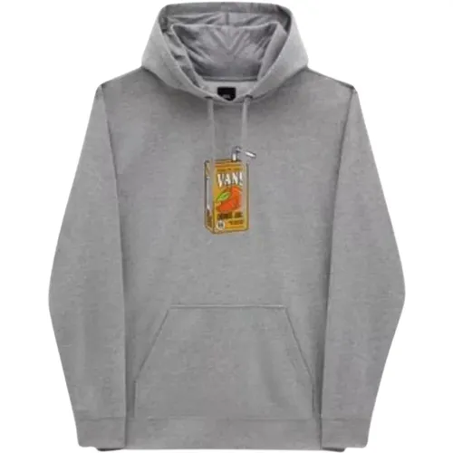 Hoodies, male, , Size: XL Juice PO Cement Heather Hoodie - Vans - Modalova