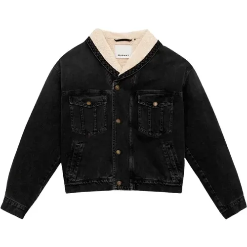 Denim Jackets, male, , Size: S H25 Jacket - Isabel marant - Modalova