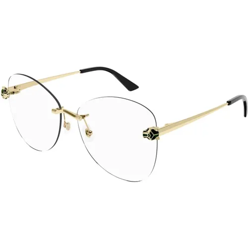 Metall Optische Brille für Damen - Cartier - Modalova