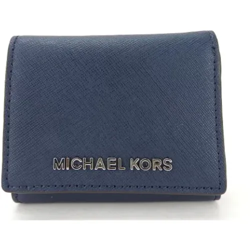 Pre-owned Leather wallets , female, Sizes: ONE SIZE - Michael Kors Pre-owned - Modalova